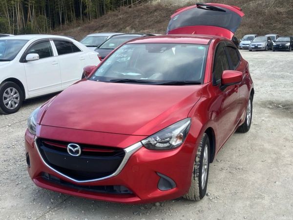 Mazda Demio Hatchback, Petrol, 2016, Red
