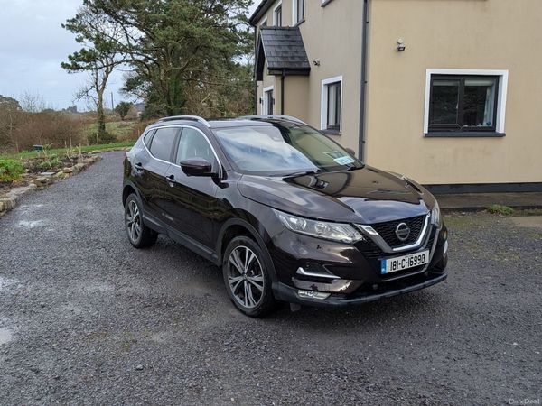 Nissan Qashqai Hatchback, Diesel, 2018, Black