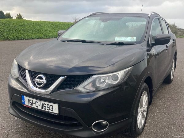 Nissan Qashqai Hatchback, Diesel, 2016, Black