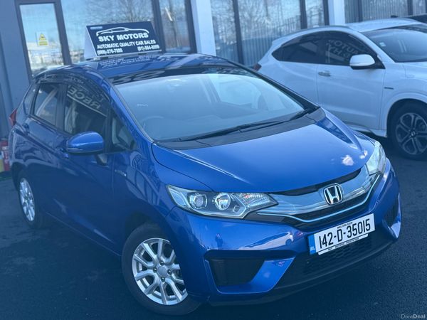 Honda Fit Hatchback, Petrol Hybrid, 2014, Blue