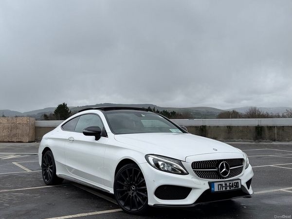 Mercedes-Benz C-Class Coupe, Diesel, 2017, White