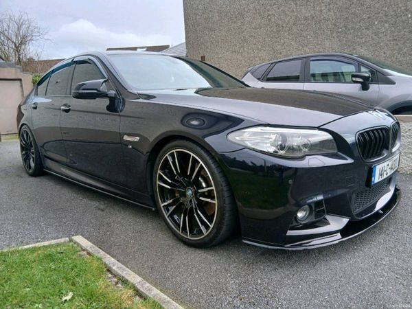 BMW 5-Series Saloon, Diesel, 2014, Black