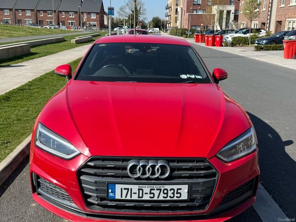 Audi A5 Coupe, Diesel, 2017, Red