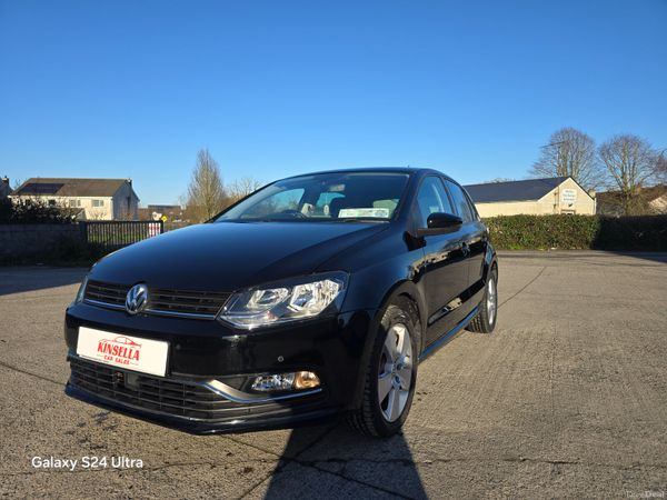 Volkswagen Polo Hatchback, Petrol, 2015, Black