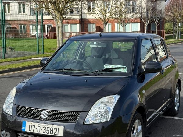 Suzuki Swift Hatchback, Petrol, 2007, Black
