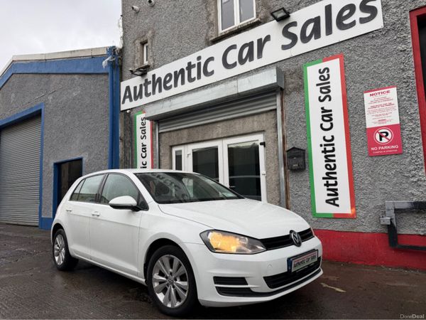 Volkswagen Golf Hatchback, Diesel, 2014, White