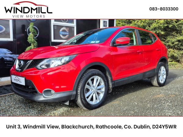 Nissan Qashqai Hatchback, Diesel, 2015, Red
