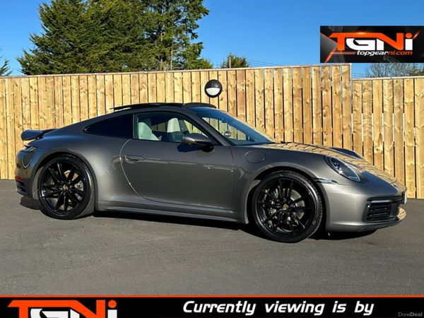 Porsche 911 Coupe, Petrol, 2020, Grey