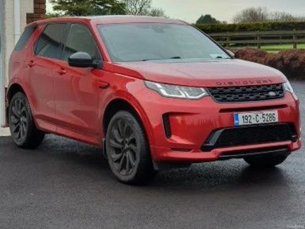 Land Rover Discovery Sport SUV, Diesel, 2019, Red