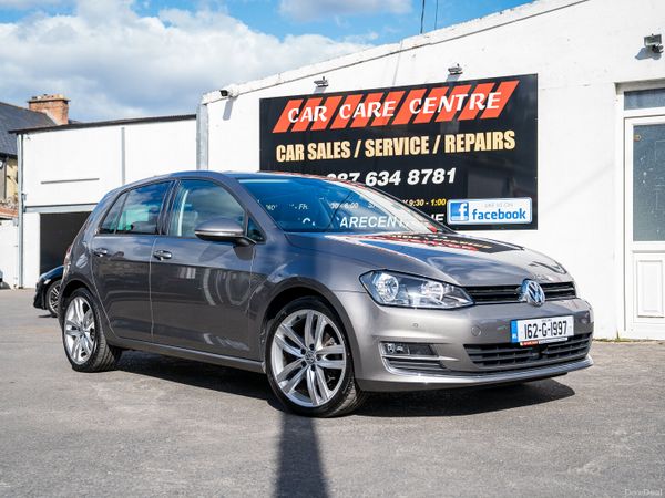 Volkswagen Golf Hatchback, Diesel, 2016, Grey
