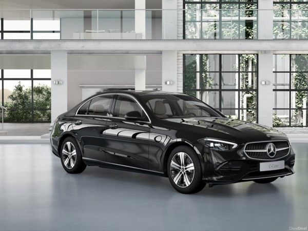Mercedes-Benz C-Class Saloon, Diesel Hybrid, 2022, Black