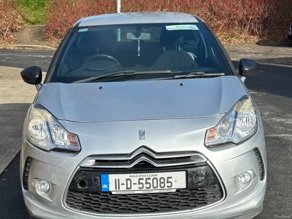 Citroen DS 3 Hatchback, Diesel, 2011, Silver