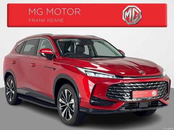 MG HS Hatchback, Petrol Plug-in Hybrid, 2025, Red