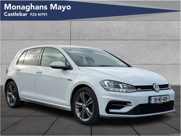 Volkswagen Golf Hatchback, Diesel, 2019, White