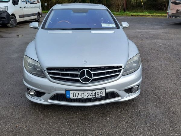 Mercedes-Benz CL-Class Coupe, Petrol, 2007, Silver