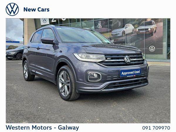 Volkswagen T-Cross Hatchback, Petrol, 2023, Grey