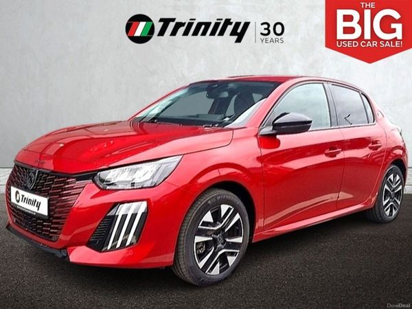 Peugeot 208 Hatchback, Electric, 2024, Red