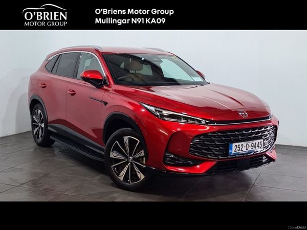 MG HS Hatchback, Petrol Plug-in Hybrid, 2025, Red