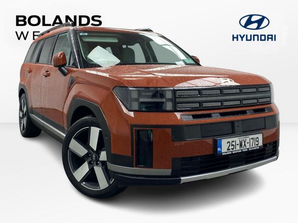 Hyundai Santa Fe SUV, Petrol Plug-in Hybrid, 2025, Orange