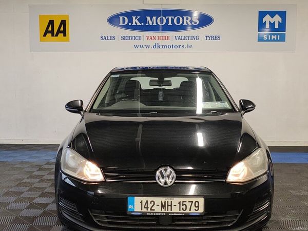 Volkswagen Golf Hatchback, Diesel, 2014, Black