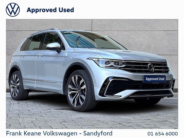 Volkswagen Tiguan SUV, Petrol Plug-in Hybrid, 2023, Silver