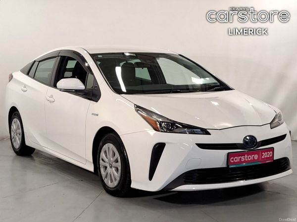 Toyota Prius Saloon, Petrol Hybrid, 2020, White