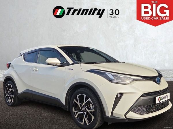 Toyota C-HR SUV, Petrol Hybrid, 2019, White
