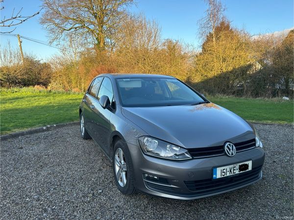 Volkswagen Golf Hatchback, Diesel, 2015, Grey