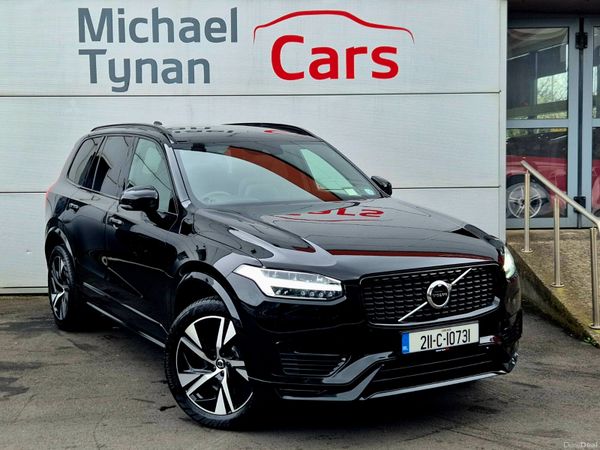 Volvo XC90 SUV, Petrol Plug-in Hybrid, 2021, Black