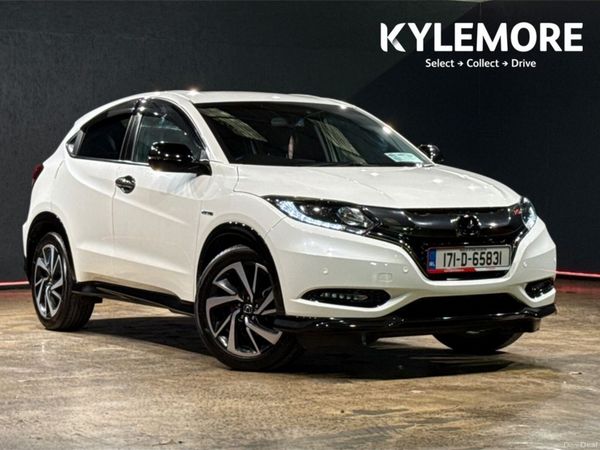 Honda Vezel SUV, Petrol Hybrid, 2017, White