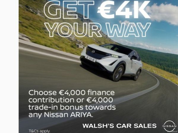 Nissan Ariya SUV, Electric, 2026, Black