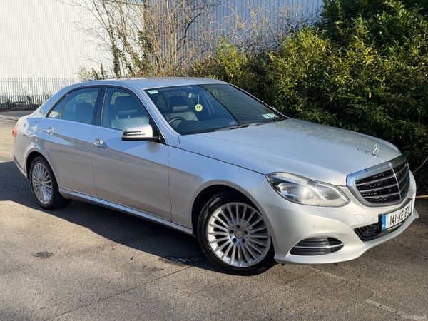 Mercedes-Benz E-Class Saloon, Diesel Hybrid, 2014, Silver