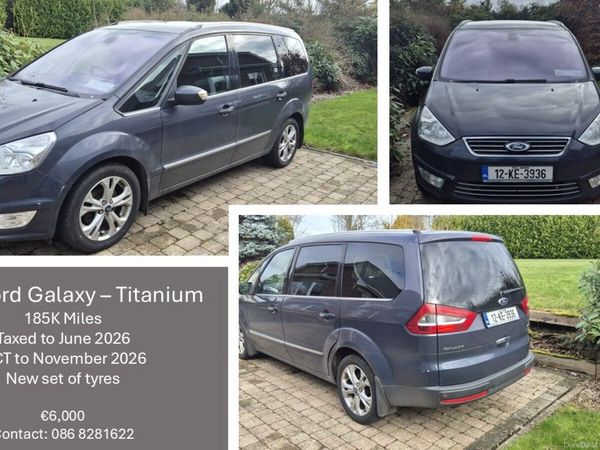 Ford Galaxy MPV, Diesel, 2012, Grey