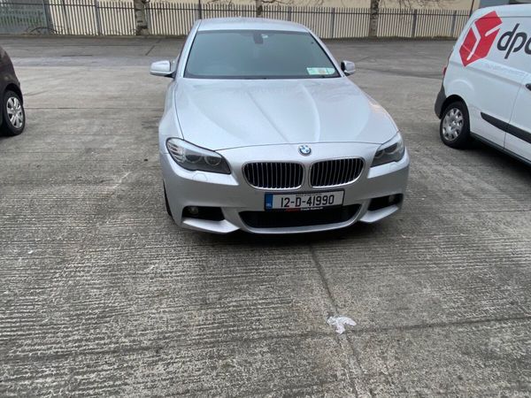 BMW 5-Series Saloon, Diesel, 2012, Silver