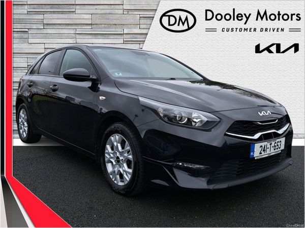 Kia Ceed Hatchback, Diesel Hybrid, 2024, Black