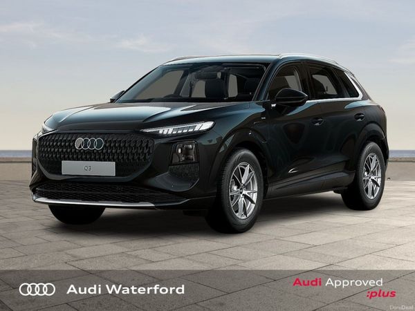 Audi Q3 SUV, Petrol Plug-in Hybrid, 2026, Black