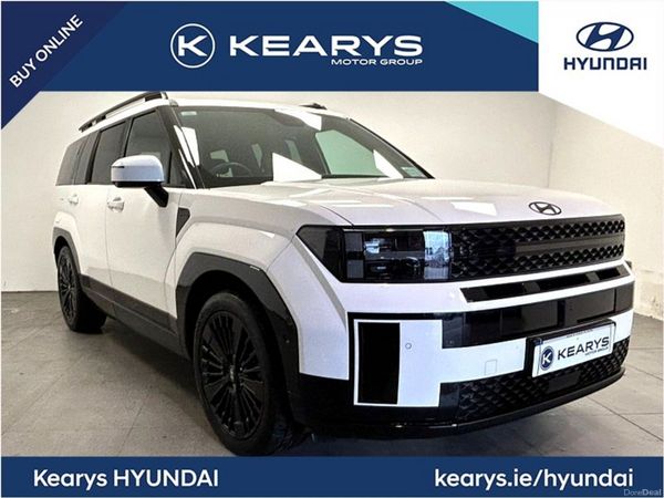 Hyundai Santa Fe SUV, Petrol Plug-in Hybrid, 2024, White