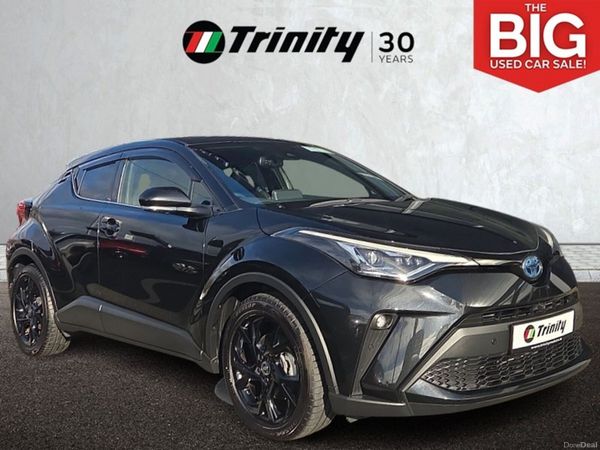 Toyota C-HR SUV, Petrol Hybrid, 2020, Black