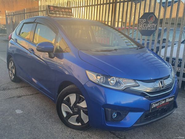 Honda Fit Hatchback, Petrol Hybrid, 2014, Silver