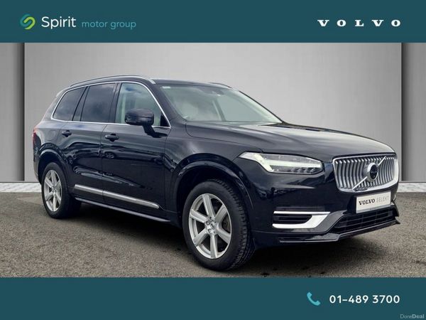 Volvo XC90 SUV, Petrol Plug-in Hybrid, 2022, Black