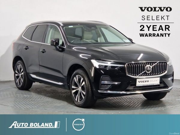 Volvo XC60 SUV, Petrol Plug-in Hybrid, 2023, Black