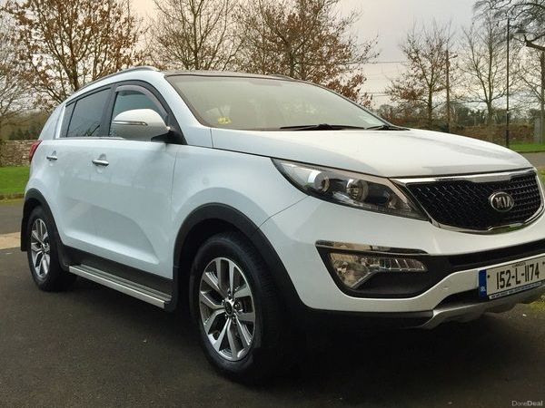 Kia Sportage SUV, Diesel, 2015, White