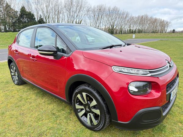 Citroen C3 Hatchback, Petrol, 2018, Red
