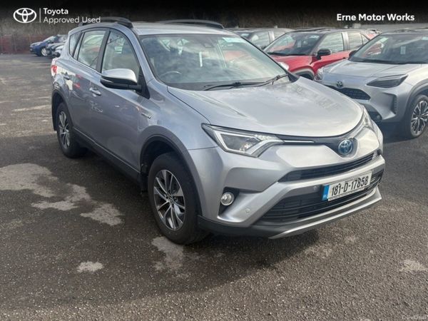 Toyota RAV4 SUV, Petrol Hybrid, 2018, Silver