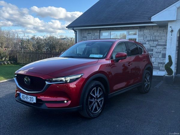 Mazda CX-5 SUV, Diesel, 2018, Red
