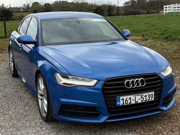 Audi A6 Saloon, Diesel, 2016, Blue