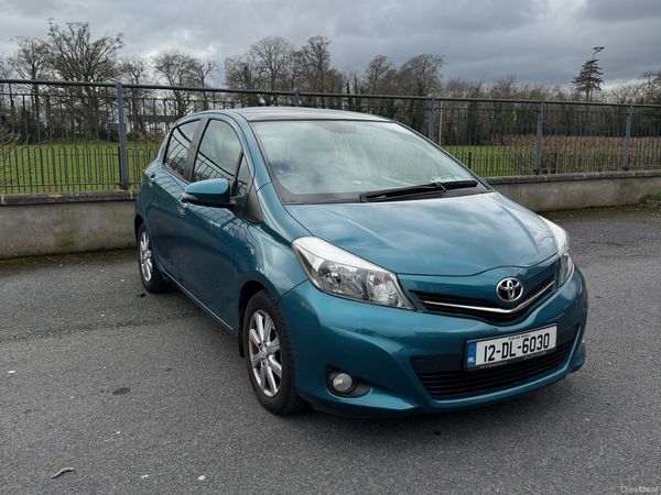 Toyota Yaris Hatchback, Petrol, 2012, Green