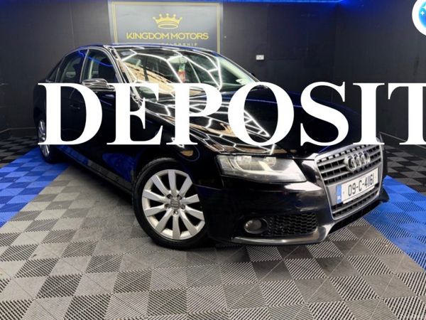Audi A4 Saloon, Diesel, 2009, Black