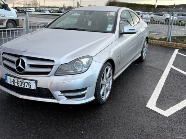 Mercedes-Benz C-Class Coupe, Petrol, 2011, Silver