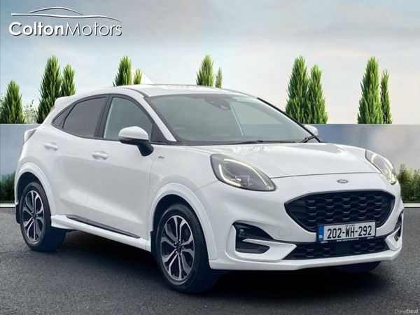 Ford Puma MPV, Petrol Hybrid, 2020, White